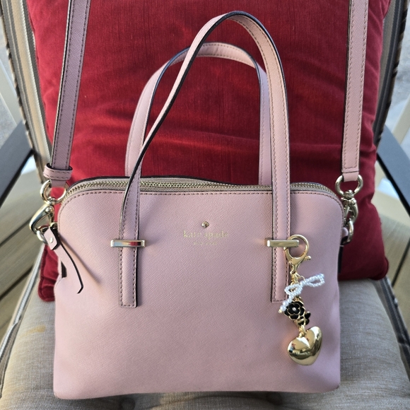 Kate Spade Staci Medium Crossbody Blush Pink Tote. Pre-owned Good Condition! - Picture 4 of 17